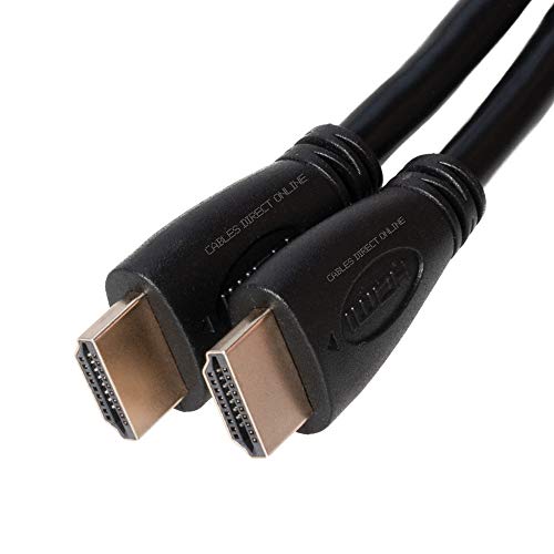 20Ft High Speed 4K Hdmi Cable With Audio & Ethernet Return Channel, 2160P, 1440P, Compatible With Apple Tv, Dvd, Ps5, Xbox, Bluray (20Ft, Black) #TOP5