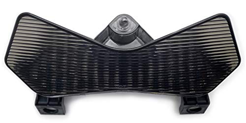 AfterMokit Replacement LED Tail Light Integrated with Turn Signals for Kawasaki Ninja ZX-6R ZX636 ZX-6RR ZX600 2003-2004 Z1000 2003-2006 6 inch Mounting Hole Center Smoke Lens