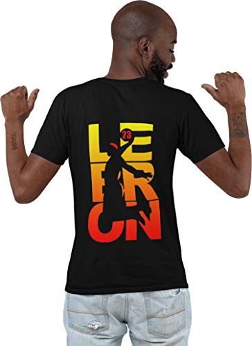 New L23 Fan Wear Front And Back Dt Adult T-Shirt Tee (Large, Black) #TOP2