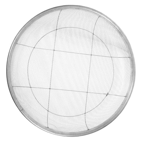 TINEASUR Setaccio Da Giardino Inossidabile Con Maglia Fine Da Sifter Per Compost e Terreno Per Filtrare Sabbia e Pietre