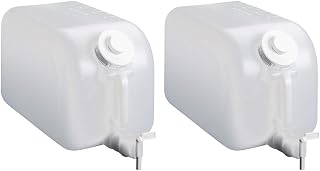 5 Gallon Plastic Dispenser Carboy with Spigot (2 Pack)
