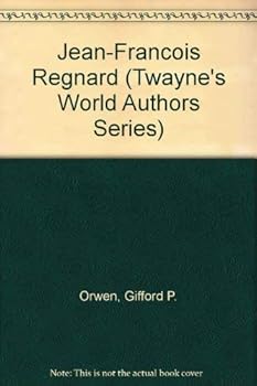 Hardcover Jean-Francois Regnard (Twayne's World Authors Series) Book
