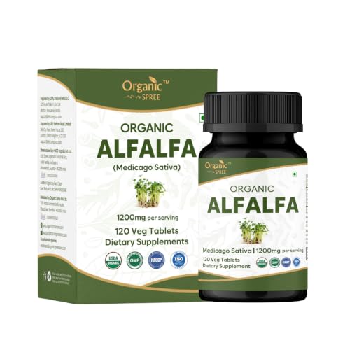 ORGANIC SPREE Organic Alfalfa 120 Tablets