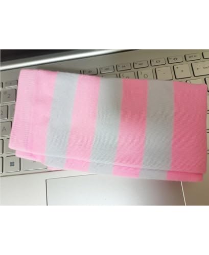 Image of Athletic Knee High Socks Stripe Running Baseball Thigh High Stockings Outdoor Sport Tube Socks