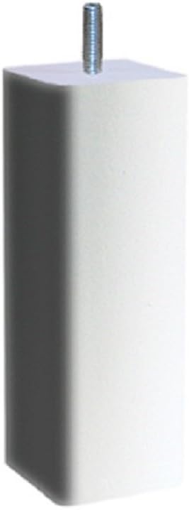 Margot – Square, Set of 4 Feet Base 6 x 6 x 20 cm, Wood, Wenge, 6 x 6 x 20 cm