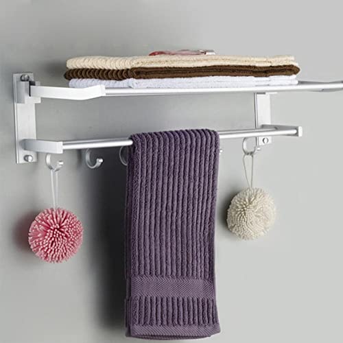 Rangement de serviettes d'espace restreint solution rails pliants faciles