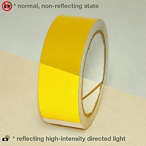 JVCC Engineering Grade Reflective Tape (REF-7): 1 in. x 30 ft. (Yellow)