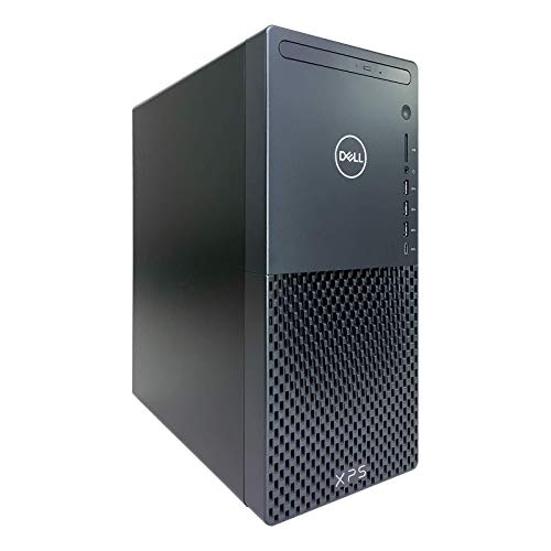 Image of 2021 Dell XPS 8940 Desktop Computer - 11th Gen Intel Core i7-11700 up to 4.90 GHz CPU, 64GB RAM, 1TB SSD + 2TB HDD, Intel UHD Graphics 750, Killer Wi-Fi 6, 500W PSU, DVD-RW, Windows 10 Home