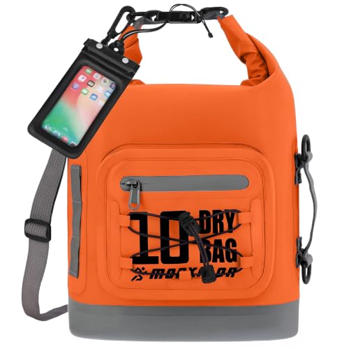 Image of MORXPLOR Dry Bag Waterproof,5L /10L /20L /30L /40L /55L Roll Top Dry Bag Backpack with WaterProof Phone Case for Swim,Kayak