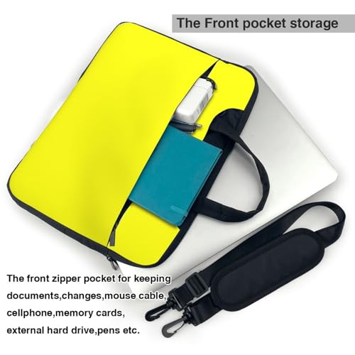 Maletín Amarillo para Laptop 14 pulgadas Impermeable miniatura 6