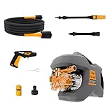 WAP Lavadora Profissional de Alta Pressão WL 4200 5 Pistões 2200W 1305PSI Vazão 510L/H Motor de Indução Stop Total 127 Volts