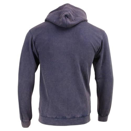 Milwaukee Leather MNG11687 Men's Orange High-Visibility Zipper Front Premium Cotton Hoodie2