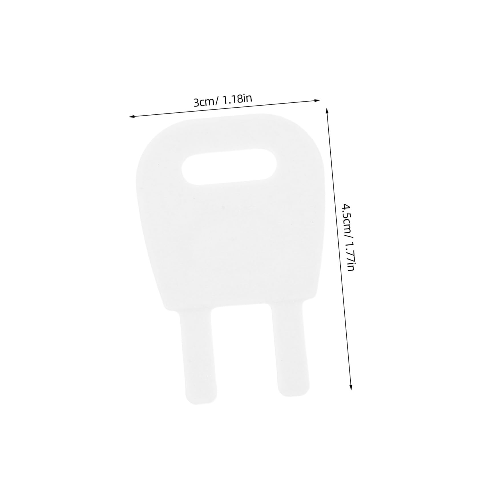 Cabilock Plastic Tissue Box Key Paper Towel Holder Key Replacement Paper Dispenser Toilet Dispenser