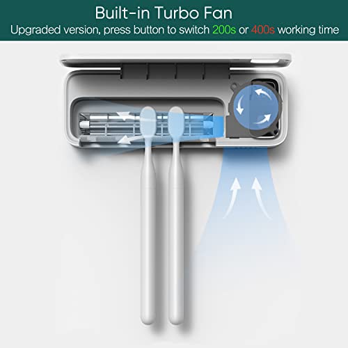 image for StarWin UV Toothbrush Sanitizer Fan Drying Function Toothbrush Sanitiz