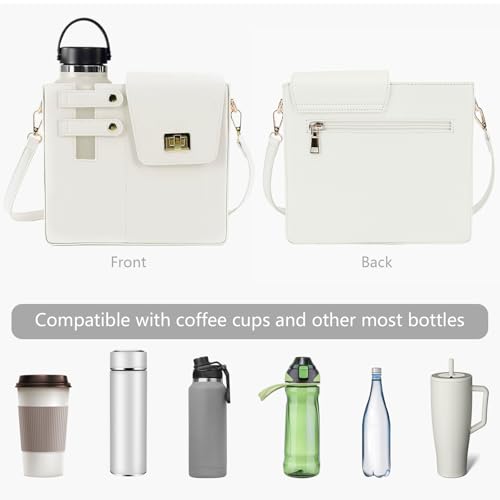 Crossbody Bags for Women Water Cup Purse with Cup Holder Outdoor Portable Crossbody Cup Holder Bag Water Bottle Purse3