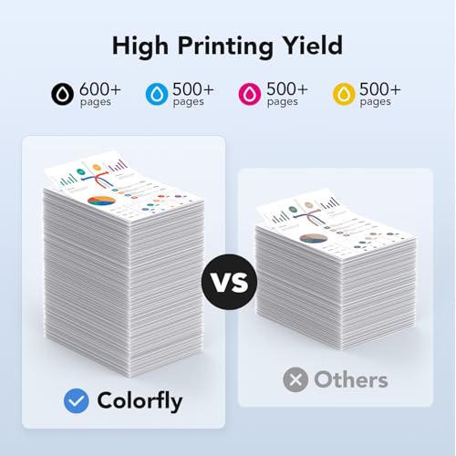 Image of LC504 Ink Cartridges Combo Pack Compatible with Brother LC 504 Ink 4PK