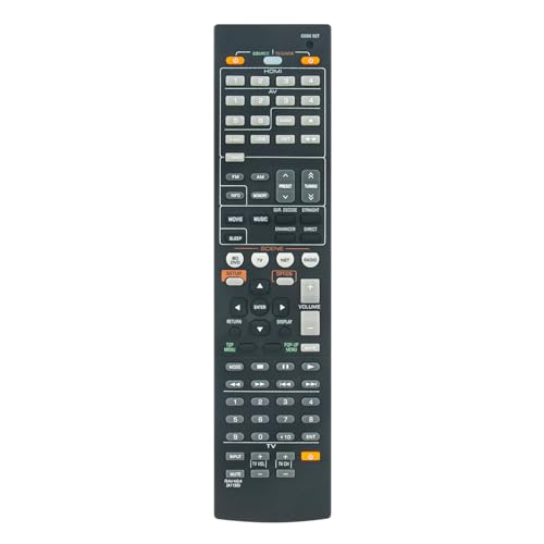 Télécommande RAV464 de rechange réactive et sans réglage pour Yamaha RX-V473
