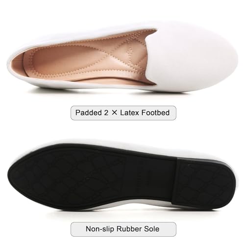 Image of SAILING LU Women Round Toe Comfortable Ballet Flats | Shoes for Women, Dressy, Slip-ons, Loafers