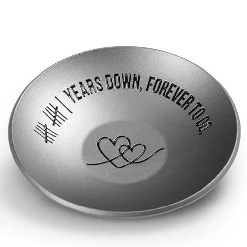 11th Anniversary Steel Gifts, 11 Year Wedding Anniversary for Her Him Husband Wife, 4