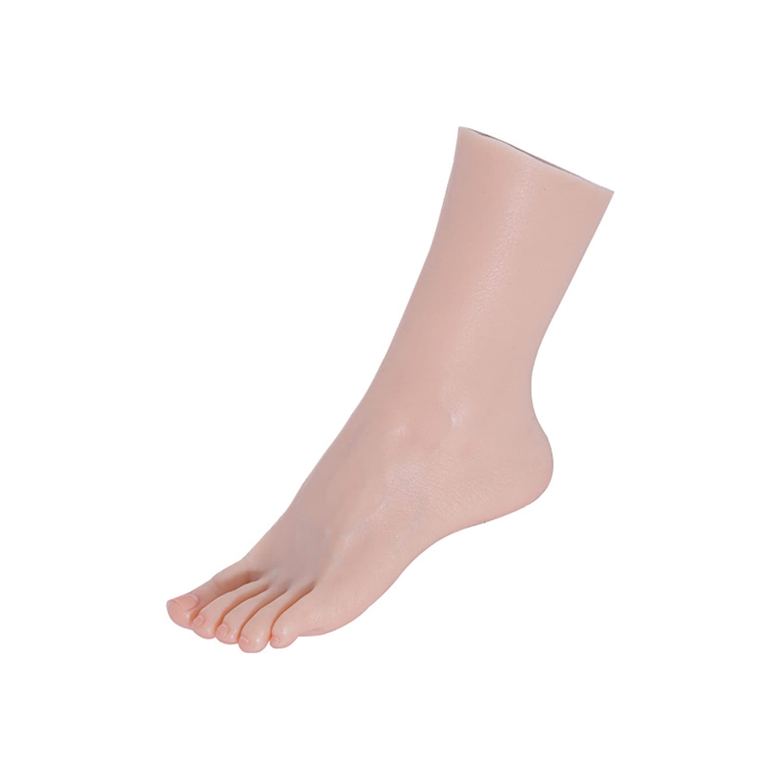 Symulacja Model Stopy krwionośne Widzialne Wyświetlacz Manicure Pedicure Pończochy Buty Strzelanie Rekwizyty Silikon TG3721(Toes No Bone,One pair)