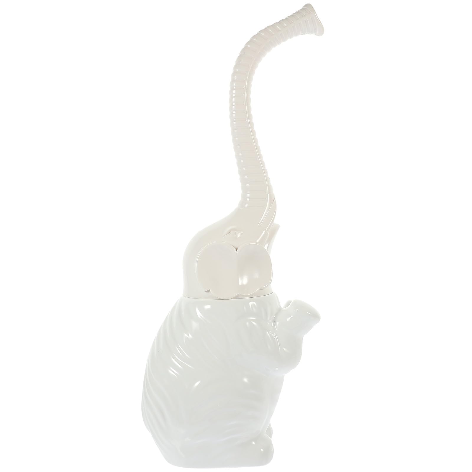 Brosse WC Éléphant avec support céramique pour un nettoyage efficace du bol de toilette