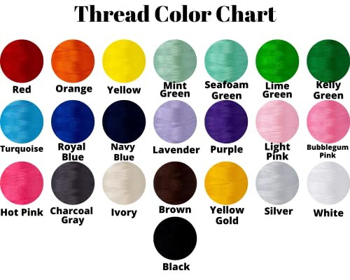 Custom Name Patch Personalized Tag - for Backpacks, Uniforms, Jackets and More - Choose Your Size and Thread Color - Iron On Or Sew On (1 Patch)2