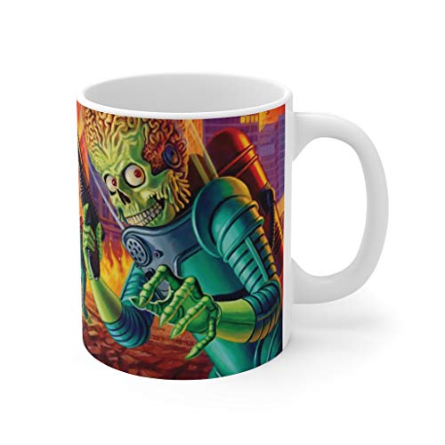 MARS ATTACKS - Coffee Mug - The Invasion Begins Great cup interesting cup interesting coffee cup birthday gift gift for her gift for her friend funny mug 110z