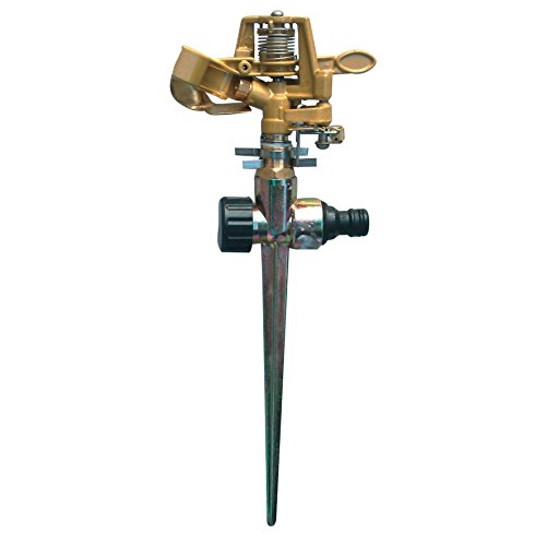 IRRIGATORE IRRORATORE A SETTORI CON PUNTALE OTTONE GETTATA 12.5 MT Axel