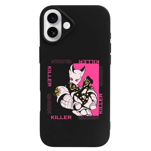 �W���W���̊�Ȗ`�� �L���[�N�C�[�� iPhone16Plus�Ή��P�[�X �ϏՌ� TPU ���^ �A�C�t�H��16Plus�J�o�[ �y�� ���菝�h�~ �X�}�z�P�[�X �l�C �L�����N�^�[ Case