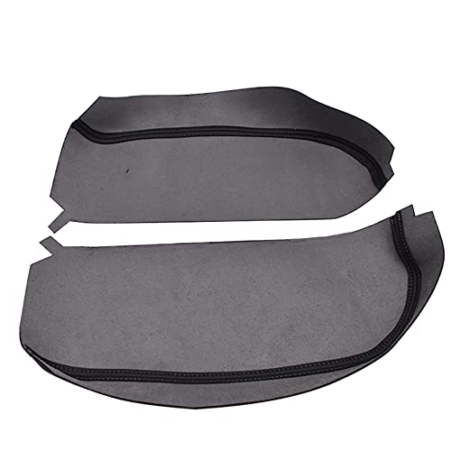Image of munirater Leather Center Console Armrest Cover Skin Black Replacement for 2007-2013 Acura MDX