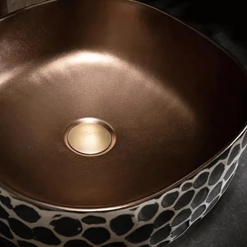 Lavabo simple carré à poser pour résoudre le manque d'espace en salle de bain