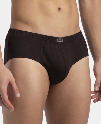 Image of Jockey 8035 Men Super Combed Cotton Solid Brief with Ultrasoft Concealed Waistband