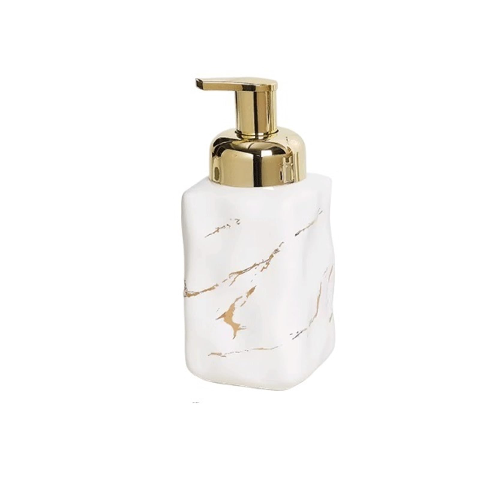 Soap Dispenser This Foam Pump Dispenser Bottle Is Suitable For Shampoo And Facial Cleanser(White)