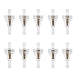 BRAVECOW 10pcs Universal 1/4' Fuel Filters Small Engine Inline Carb Fuel Gas Filters...