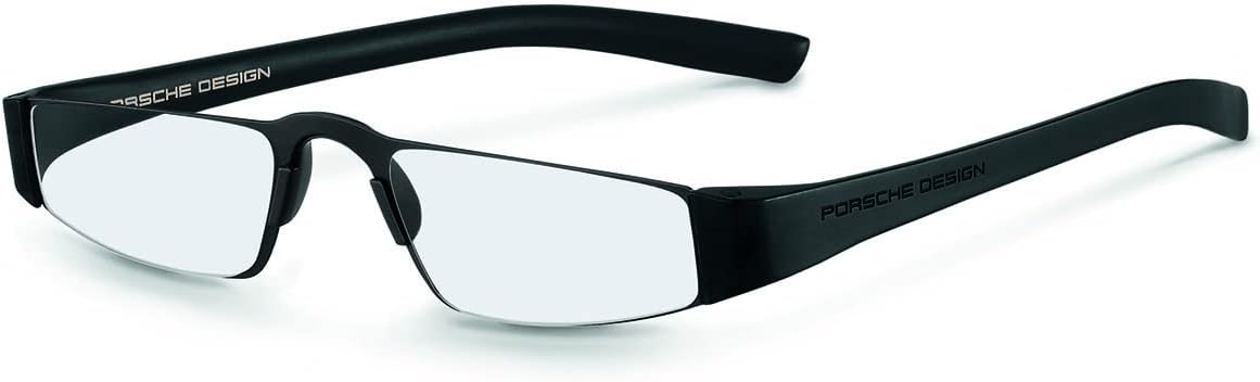 Porsche Design P8801 Iconic Reading Glasses (P - Black, 3, Multiplier_x)