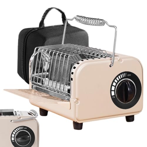 Estufa de calor - Estufa de camping portátil, diseño plegable | Mango ergonómico eficiente, mesa calefactora imprescindible para entusiastas del aire libre, aventuras, preparación de té, café