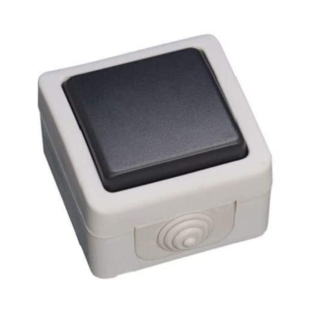 Evila - Pulsador estanco ip44 10a 250v