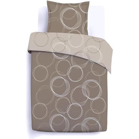 Vision - Parure de lit Lenny Taupe Cover