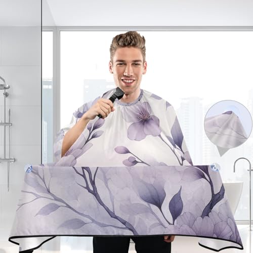 Capa de corte para cabello impermeable Qilmy 140x165 cm miniatura 5