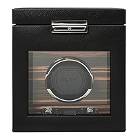 Amazon.com: WOLF Roadster Triple Watch Winder with Storage, Black 