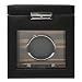 WOLF 457156 Roadster Single Watch Winder with Cover and Storage, Black