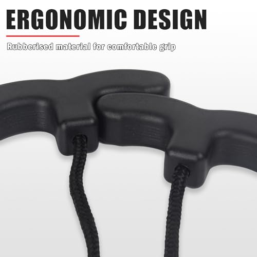image for Archerest Crossbow Pull Cord, Crossbow Cocking Rope Device Double Hand