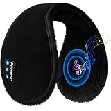 [LC-dolida] Bluetooth イヤーウォーマー、ワイヤレス 防寒イヤーマフ、冬用防寒 音楽 耳当て、 HDスピーカーとマイク内蔵 折りたたみ式 イヤホン付き耳当て、 メンズ、レディース 通勤散歩 アウトドアスポーツや旅行に適する