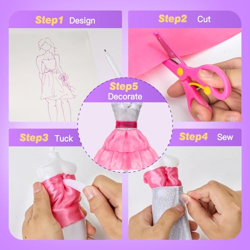 Anpro ACANYF0201 650+Pcs Fashion Designer Kit thumb #2