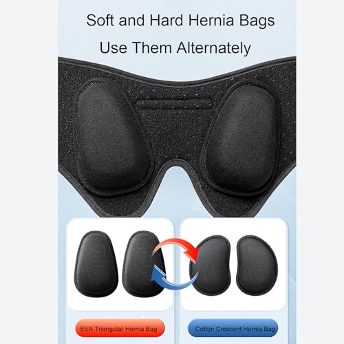 Faja para Hernia Ajustable Unisex Color Negro Talle L miniatura 2