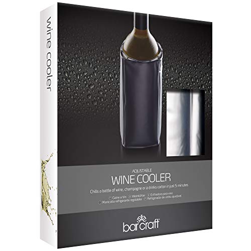 BarCraft Enfriador de Botellas Ajustable con Velcro 12 x 17 x 22 cm