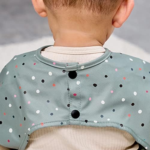 Baby Nom® - Śliniaki z Rękawami dla Dzieci Powyżej 6 Miesiąca - Wodoodporne Śliniaki z Rękawami do Samodzielnego Karmienia, Ochronne Śliniaki dla Dzieci przy Karmieniu