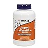 NOW Foods Acetyl L-Carnitine 500mg, 200 Vcaps, Pack of 2