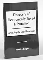 Discovery of  Electronically Stored Information 1570186723 Book Cover
