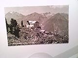  Bielefelder Hütte. Ansichtskarte Ötz, Tirol. Stempel der Hütte. s/w.